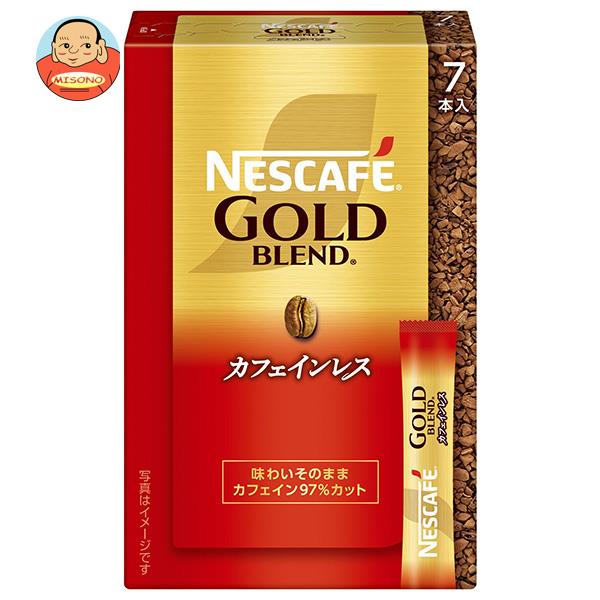 ネスレ日本 ネスカフェ ゴールドブレンド カフェインレス スティック ブラック (2g×7P)×24箱入×(2ケース)｜ 送料無料 嗜好品 コーヒー類 スティックコーヒー インスタント 粉末 箱