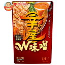 ミツカン 辛屋 W味噌鍋つゆ ストレート 750g×12袋入×(2ケース)| 送料無料 調味料 粉末 鍋つゆ 素 鍋スープ