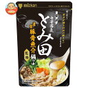 ミツカン 中華蕎麦とみ田監修 濃厚豚骨魚介鍋つゆ 750g×12袋入×(2ケース)| 送料無料 調味料 鍋つゆ 素 鍋スープ ストレート