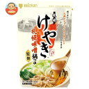 ミツカン 札幌味噌拉麺専門店けやき監修 札幌味噌鍋つゆ 750g×12袋入×(2ケース)| 送料無料 鍋 なべ みそ 味噌 みそ鍋 味噌鍋