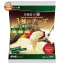 【送料無料・メーカー/問屋直送品・代引不可】【チルド(冷蔵)商品】よつ葉乳業 よつ葉 北海道十勝 3種のチーズ 濃厚コク旨ブレンド 130g×12個入×(2ケー...