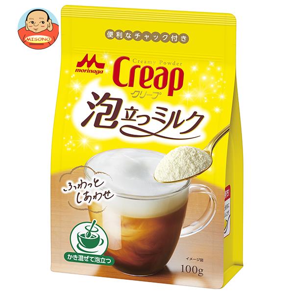 森永乳業 クリープ 泡立つミルク 100g×24袋入｜ 送料無料 珈琲 コーヒー 乳製品 牛乳 嗜好品 クリーム