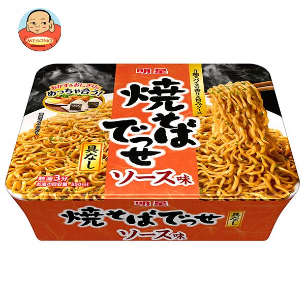 明星食品 焼そばでっせ ソース味 99g×12個入｜ 送料無料 焼きそば やきそば インスタント カップ麺