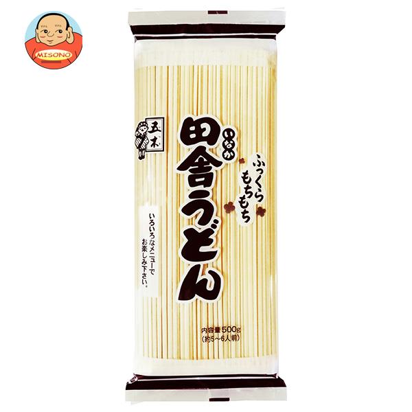 楽天飲料 食品専門店 味園サポート五木食品 業務用 田舎うどん 500g×20袋入｜ 送料無料 うどん 乾麺 袋麺 ウドン 五木