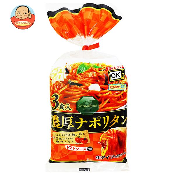 五木食品 3食濃厚ナポリタン 483g×12袋入｜ 送料無料 スパゲティ パスタ 袋麺 ナポリタン トマトソース 五木