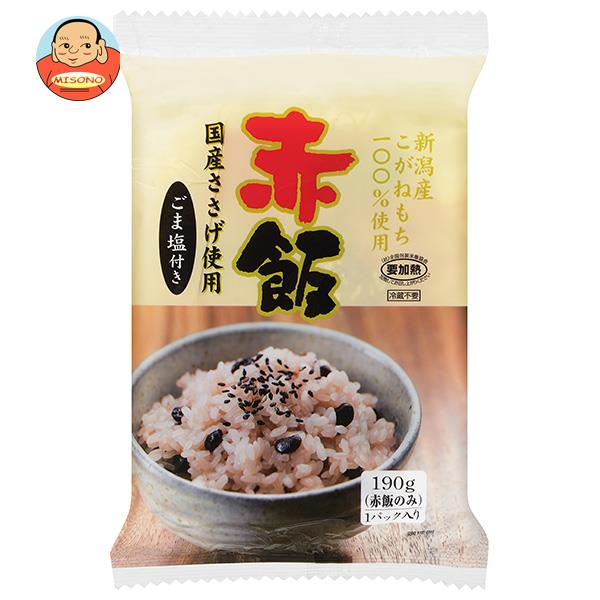 たかの 赤飯 ごま塩(1.5g)付き 190g×10