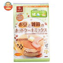 はくばく お豆と雑穀のホットケーキミックス 300g×6袋入×(2ケース)| 送料無料 菓子材料 ホットケーキ パンケーキ