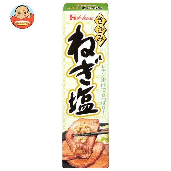 ハウス食品 きざみねぎ塩 38g×10本入｜ 送料無料 のっける ペースト 味変 ネギ レモン