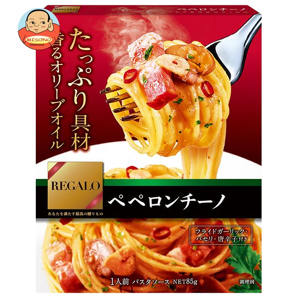 【12月26日(火)1時59分まで全品対象エントリー&購入でポイント5倍】ニップン レガーロ ペペロンチーノ 85g×6箱入｜ 送料無料 REGALO レトルト パスタソースのサムネイル