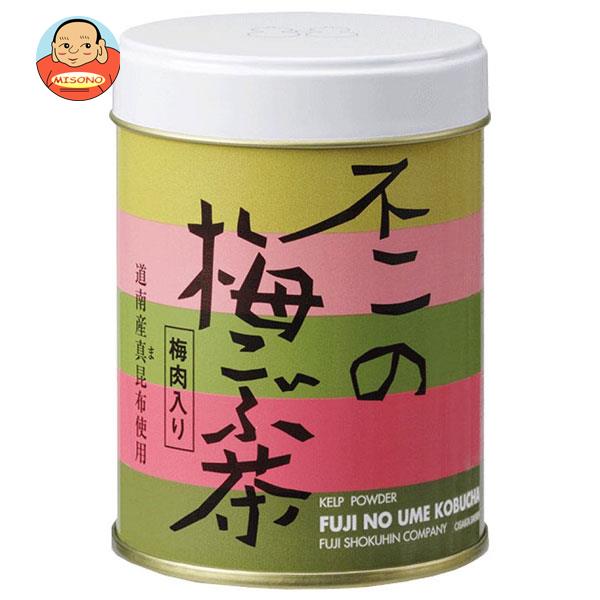 不二食品 不二の梅こぶ茶 50g缶×6個入｜ 送料無料 嗜好品 茶飲料 顆粒 梅こんぶ茶 缶