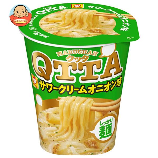 ポイント5倍！5/16(木)1時59分まで全品対象エントリー 購入 東洋水産 MARUCHAN QTTA(マルチャン クッタ) サワークリームオニオン味 82g×12個入｜ 送料無料 インスタント カップ麺 インスタントラーメン