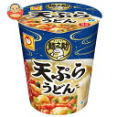 東洋水産 麺之助 天ぷらうどん 60g×12個入｜ 送料無料 うどん カップ麺 インスタント麺 即席めん