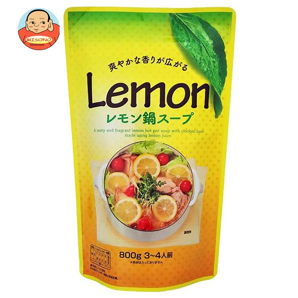 マルエ醤油 レモン鍋スープ 800g×12袋入｜ 送料無料 一般食品 調味料 鍋スープ 鍋スープ 鍋つゆのサムネイル