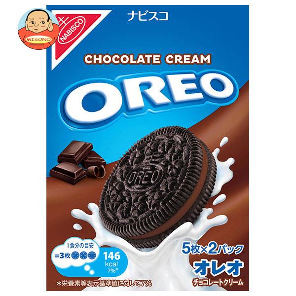 【1月9日(火)20時〜全品対象エントリー&購入でポイント5倍】モンデリーズ・ジャパン オレオ チョコレートクリーム 97g(5枚×2パック)×12箱入｜ 送料無料 お菓子 クッキー OREOのサムネイル