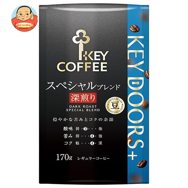 キーコーヒー スペシャルブレンド　コーヒー キーコーヒー LP KEY DOORS＋ スペシャルブレンド 深煎り(豆) 170g×6袋入×(2ケース)｜ 送料無料 レギュラーコーヒー 珈琲 ライブパック