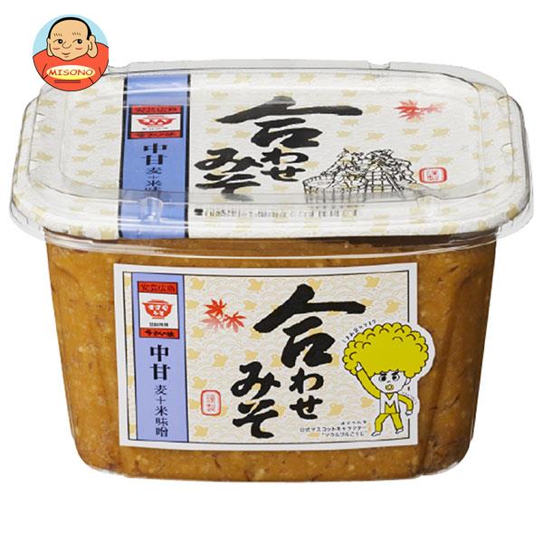 ますやみそ カップ合わせみそ 850g×8個入｜ 送料無料 米味噌 調味料 麦味噌