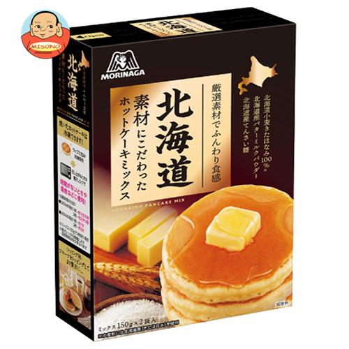 森永製菓 北海道素材にこだわったホットケーキミックス 300g(150g×2袋)×20箱入｜ 送料無料 お菓子 おやつ 菓子材料のサムネイル