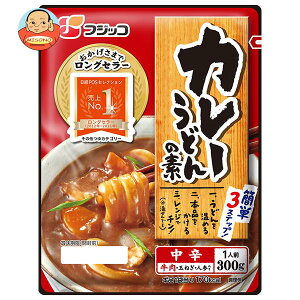 フジッコ カレーうどんの素 中辛 300g×10袋入｜ 送料無料 一般食品 調味料