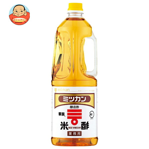 [ポイント5倍！6/11(木)1時59分まで全品対象エントリー&購入]ミツカン 米酢 華撰 1.8Lペットボトル×6本入｜ 送料無料 業務用 調味料 酢 大容量 お酢