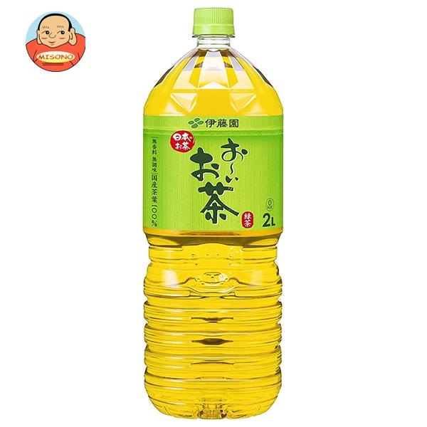 伊藤園 お～いお茶 緑茶 2Lペットボトル×6本入｜ 送料無料 緑茶 お茶 2000ml PET ビタミン