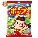 不二家 ポップキャンディ 20本×6袋入｜ 送料無料 ペコちゃん お菓子 おやつ キャンディ 飴 アメ