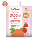 大象ジャパン ホンチョ蒟蒻ゼリー GABA入り いちご＆グレープフルーツ 130gパウチ×30本入｜ 送料無料 ゼリー飲料 果物 フルーツ 酢飲料