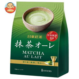 三井農林 日東紅茶 抹茶オーレ (12g×8本)×24袋入｜ 送料無料 嗜好品 インスタント 粉末 抹茶