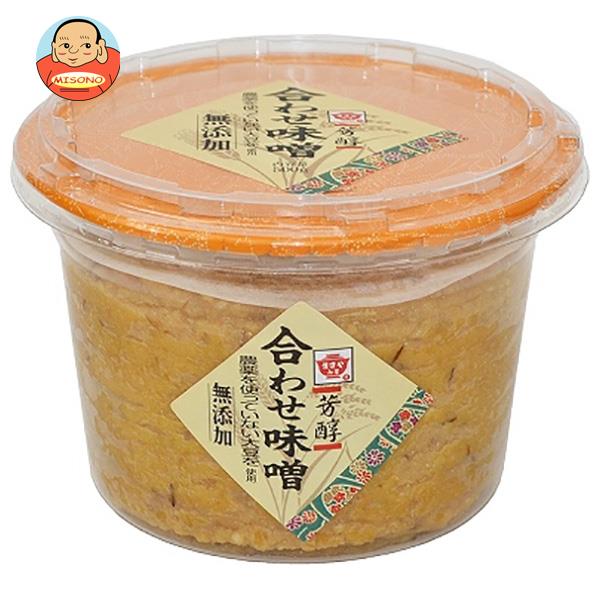 [ポイント5倍！9/11(水)1時59分まで全品対象エントリー&購入]ますやみそ 芳醇 合わせみそ 500g×6個入×(2ケース)｜ 送料無料 米味噌 麦味噌 調味料 赤味噌のサムネイル