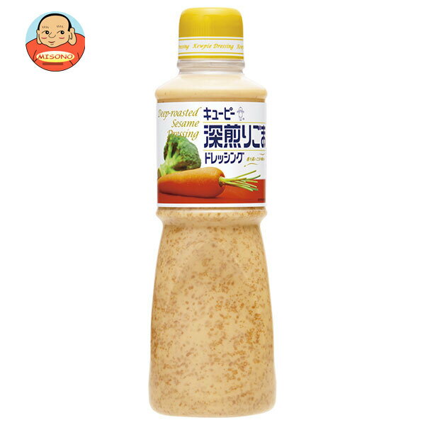 Sesame Dressing - キューピー 深煎りごまドレッシング 600ml×12本入｜ 送料無料 調味料 食品 ドレッシング PET