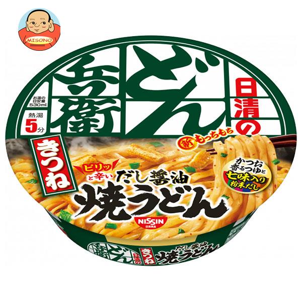 日清食品 日清のどん兵衛 きつね焼うどん 105g×12個入｜ 送料無料 カップ麺 インスタント麺 焼うどんのサムネイル
