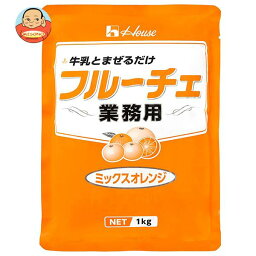 ハウス食品 業務用フルーチェ ミックスオレンジ 1kg×6袋入×(2ケース)｜ 送料無料 お菓子 おやつ デザート みかん 業務用