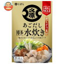 久原醤油 あごだし鍋 博多水炊き 800g×12個入｜ 送料無料 一般食品 調味料 鍋スープ 鍋つゆ