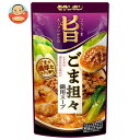 モランボン コク旨スープがからむ ごま担々鍋用スープ 750g×10袋入| 送料無料 調味料 ストレート 鍋スープ