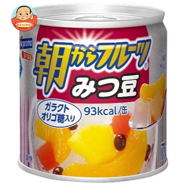 はごろもフーズ 朝からフルーツ みつ豆 190g缶×24個入｜ 送料無料 缶詰 フルーツ 果物 蜜豆のサムネイル