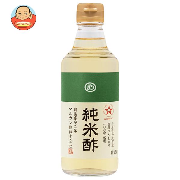 マルカン酢 純米酢 プレミアム 360ml瓶×12本入｜ 送料無料 有機JAS 調味料 有機コシヒカリ 米酢のサムネイル