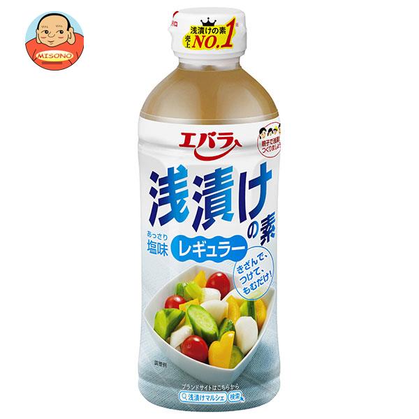 エバラ食品 浅漬けの素 レギュラー 500mlペットボトル×12本入｜ 送料無料 一般食品 浅漬けの素 素