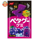 ノーベル製菓 ペタグーグミ グレープ 50g×6袋入×(2ケース)| 送料無料 お菓子 袋 グミ