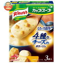 味の素 クノール カップスープ 4種のチーズのとろ〜り濃厚ポタージュ (17.9g×3袋)×10箱入| 送料無料 インスタント スープ ポタージュ チーズ