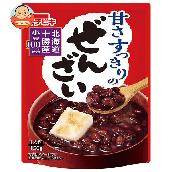 イチビキ 甘さすっきりのぜんざい 150g×20(10×2)袋入｜ 送料無料 お菓子 和菓子 ぜんざい