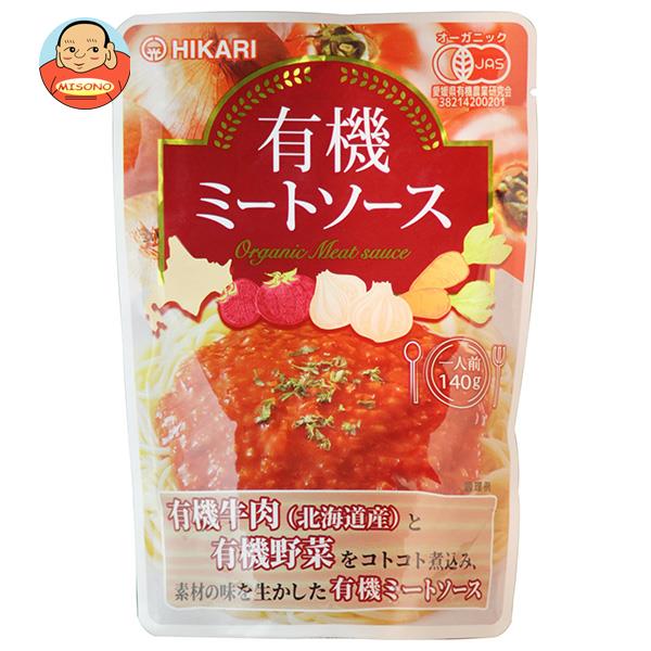 光食品 有機ミートソース 140gパウチ