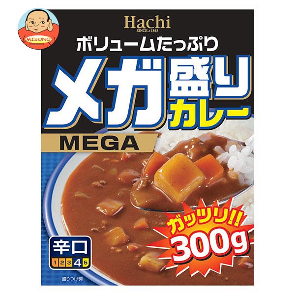 [ポイント5倍！1/16(木)1時59分まで全品対象エントリー&購入]ハチ食品 メガ盛りカレー 辛口 300g×20(10×2)個入｜ 送料無料 レトルトカレー カレー レトルト