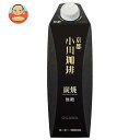 小川珈琲 小川珈琲店 炭焼珈琲 無糖 1000ml紙パック×12(6×2)本入| 送料無料 コーヒー 無糖 アイス珈琲 アイスコーヒー