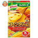 味の素 クノール カップスープ コーンクリーム (18.6g×8袋)×6箱入×(2ケース)| 送料無料 コーンポタージュ インスタント
