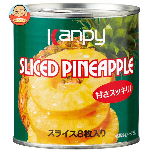 【12月11日(月)1時59分まで全品対象エントリー&購入でポイント5倍】カンピー パインアップル(8枚スライス) 425g缶×24個入｜ 送料無料 缶詰 かんづめ フルーツ 果実 くだもの パイン缶のサムネイル