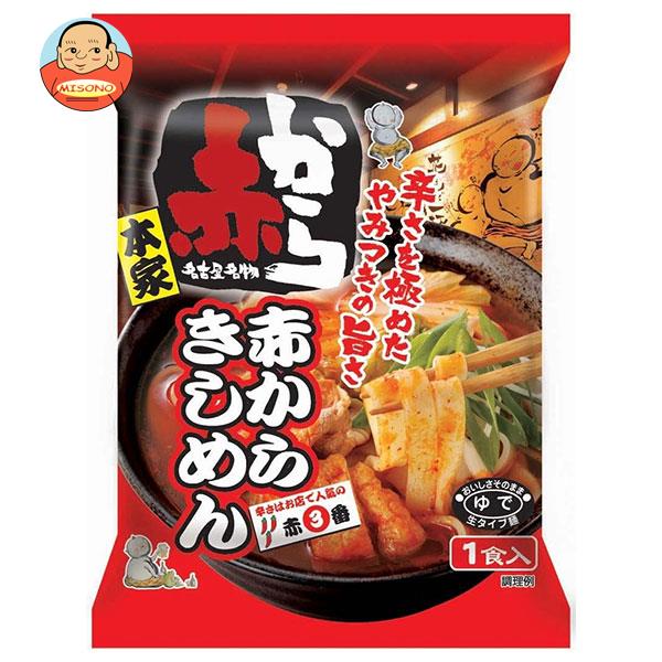 寿がきや 赤からきしめん 1食入 226g×12袋入×(2ケース)｜ 送料無料