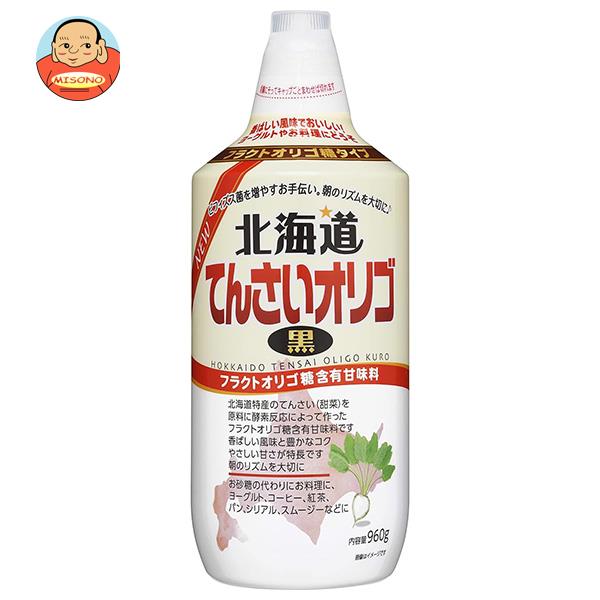 加藤美蜂園 北海道てんさいオリゴ(黒) 960g×8本入｜ 送料無料 嗜好品 シロップ 甘味料 ラフィノース オリゴ糖分