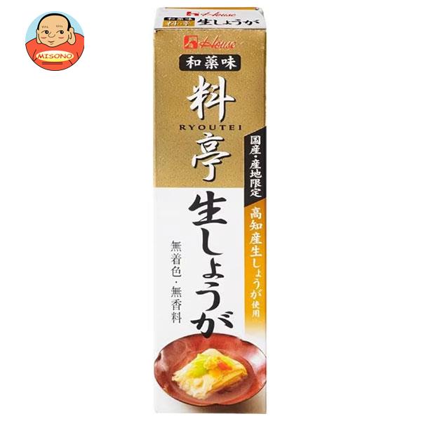 ハウス食品 料亭生しょうが 31g×10本入×(2ケース)｜ 送料無料 調味料 ショウガ 生姜