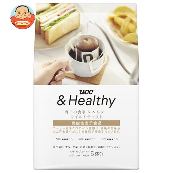 UCC &Healthy マイルドテイスト ワンドリップコーヒー (12g×5P)×12(6×2)箱入｜ 送料無料 嗜好品 コーヒー類 ドリップコーヒー マイルド