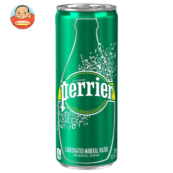 日仏貿易 ペリエ 330ml缶×24本入｜ 送料無料 ペリエ Perrier 発砲水 炭酸水 ミネラルウォーター 水 割り材