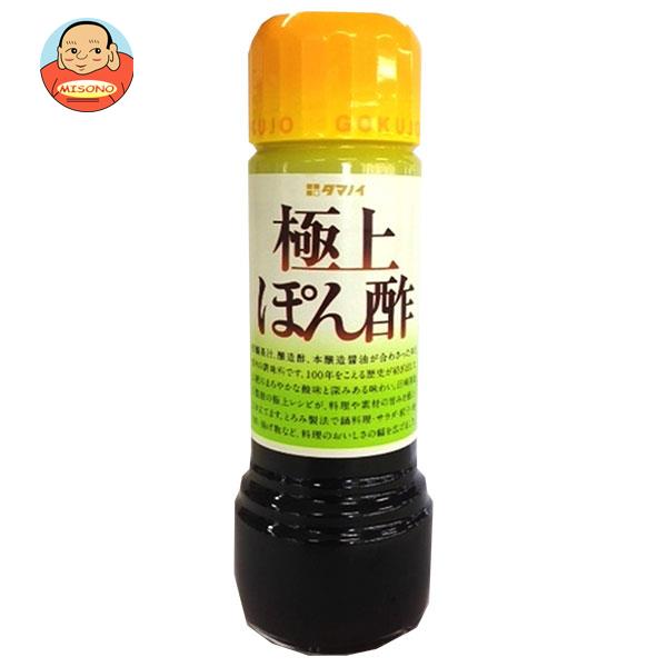 タマノイ酢 極上ぽん酢 185ml瓶×24(12×2)本入×(2ケース)｜ 送料無料 調味料 ポン酢